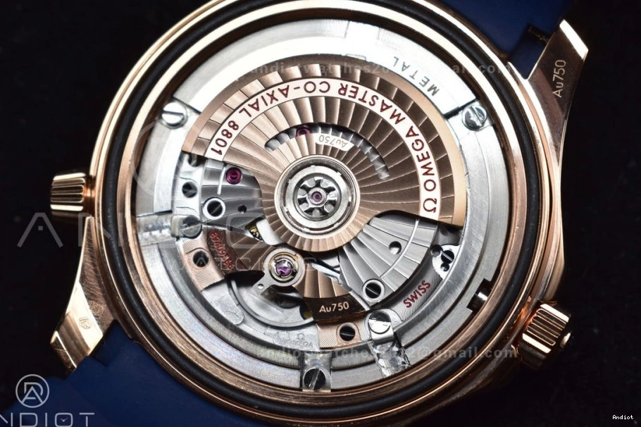 Best Seamaster Ceramic A8800 Blue VSF RG Diver 300M 1:1 Bracelet Blue On SS Dial SS Edition 1217